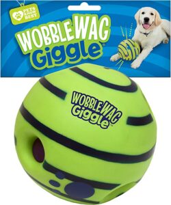 Wobble Wag Giggle Ball - Dog Toys That Move